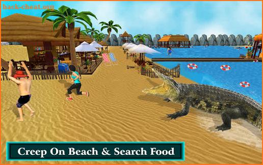 Hungry Crocodile Simulator Attack screenshot