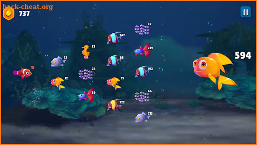 Hungry Fish Shark Eat Fish.io screenshot