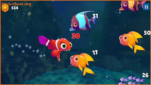 Hungry Fish Shark Eat Fish.io screenshot