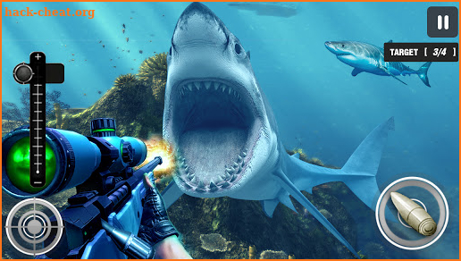 Hungry Shark Hunter : Wild Animal Hunting Games screenshot