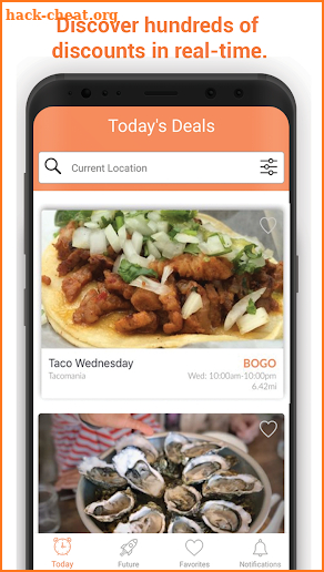 HungryHour - Discounted eats & happy hours screenshot