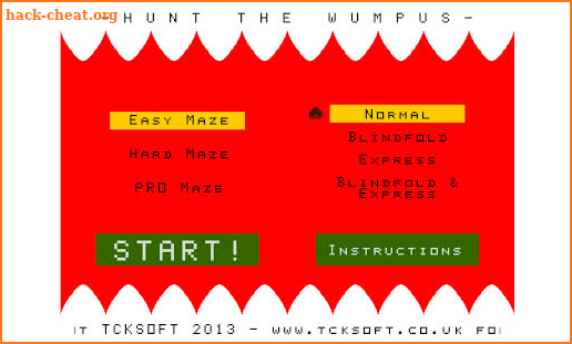 Hunt The Wumpus screenshot