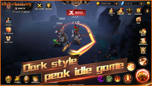 Hunter Legend : Chaos dungeons - Idle RPG screenshot