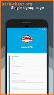 Hunter POD screenshot