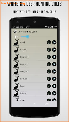 Hunting Calls Ultimate of White Tail Hunting Calls screenshot