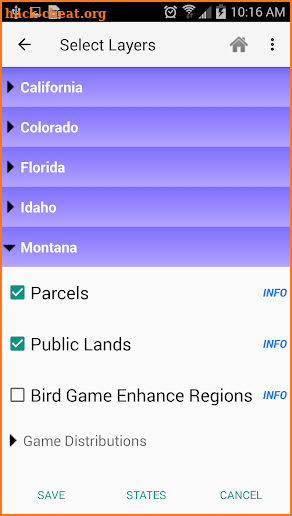 Hunting Gps Maps w/ Property Lines, Topos & Trails screenshot