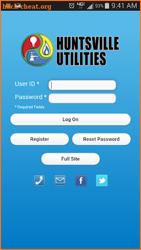 Huntsville Utilities App screenshot