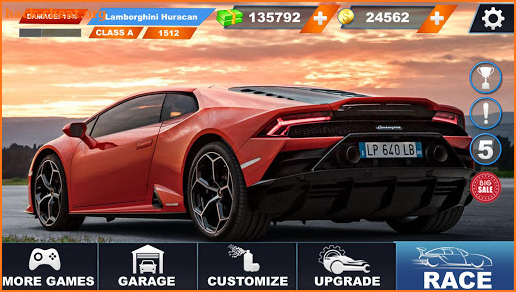 Huracan : Extreme Super Sports Car Drift & Stunt screenshot