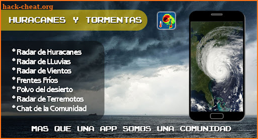 Huracanes y Tormentas actuales screenshot