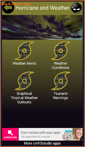 Hurricane & Weather info screenshot