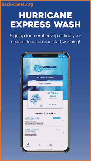 Hurricane Express Wash screenshot