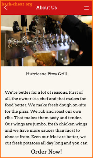 Hurricane Grill screenshot