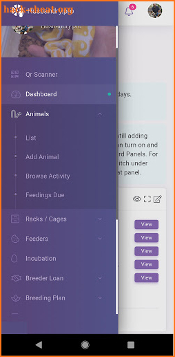 Husbandry.Pro Reptile Tracking Software screenshot