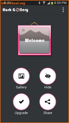 Hush Gallery ★ Hide photos ★ screenshot