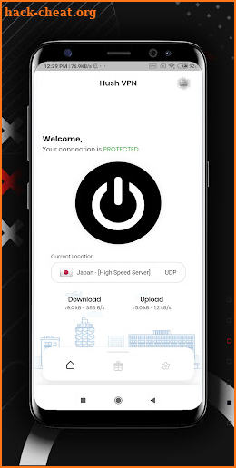 Hush VPN: Best VPN Proxy, Super Fast VPN Proxy App screenshot