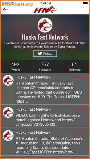 Husky Fast Network screenshot