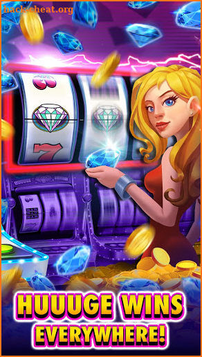 Huuuge Diamonds Slot Machines screenshot