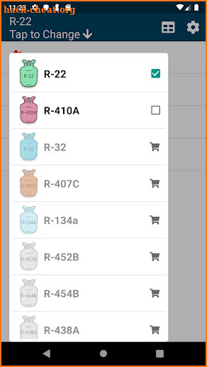 HVAC Check & Charge screenshot