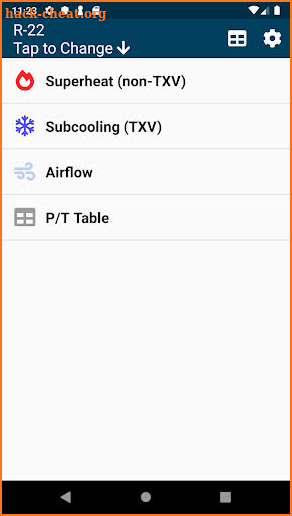 HVAC Check & Charge screenshot