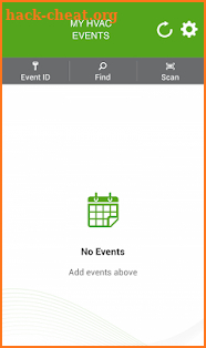 HVAC Events screenshot