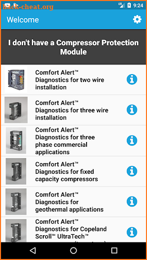 HVACR Fault Finder screenshot