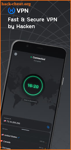 hVPN: Secure VPN by Hacken screenshot