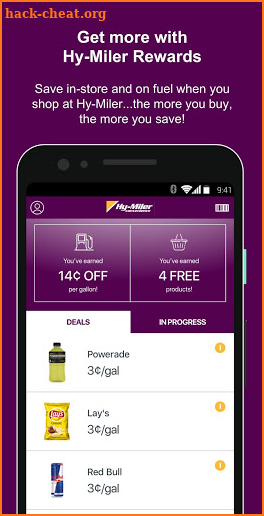 Hy-Miler Rewards screenshot