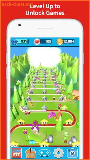 Hy-Vee KidsFit screenshot