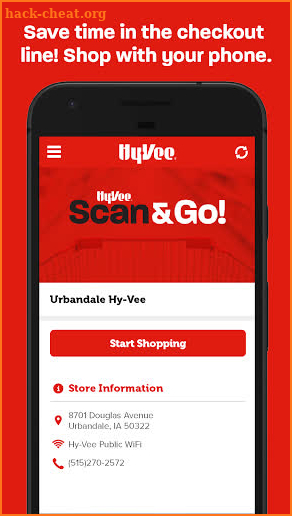 Hy-Vee Scan & Go screenshot