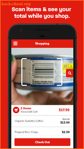 Hy-Vee Scan & Go screenshot