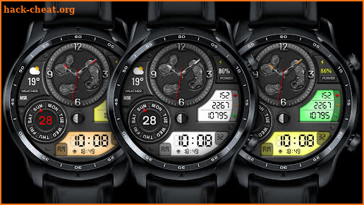 Hybrid COMPANOS WS32 Watchface screenshot