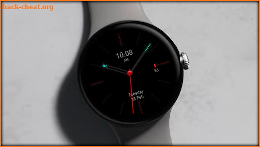 Hybrid Minimal Watchface Wear screenshot