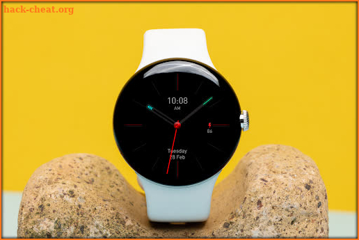 Hybrid Minimal Watchface Wear screenshot