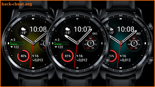 Hybrid Minimal Watchface Wear screenshot