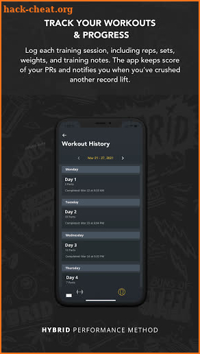 HYBRID | Strength Coach screenshot