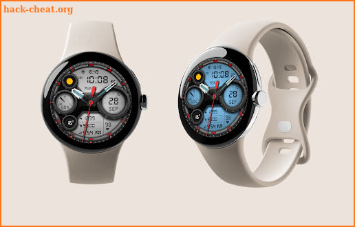 Hybrid Sport Color Watchface screenshot