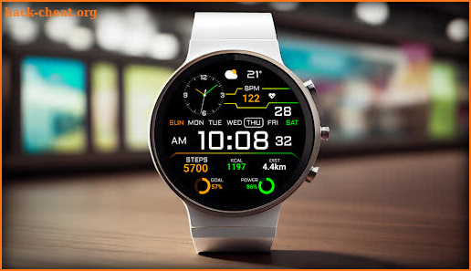 Hybrid Sport Color Watchface screenshot