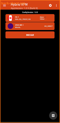 HYBRID VPN screenshot
