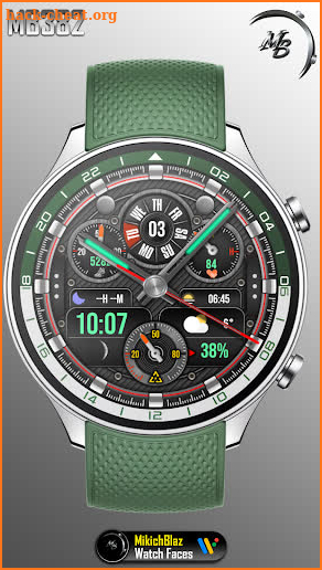 Hybrid Watch Face MB382 screenshot