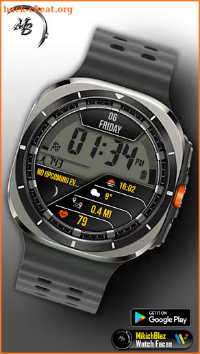 Hybrid Watch Face MB383 screenshot