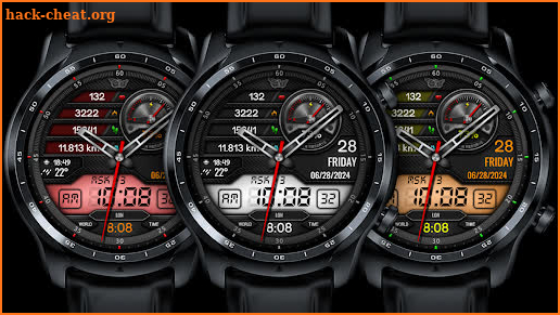 Hybrid WS 2 MONOTAR Watch face screenshot