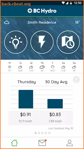 HydroHome - BC Hydro screenshot