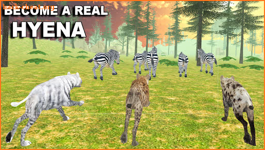 Hyena Family Simulator 3D screenshot