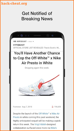 HYPEBEAST screenshot