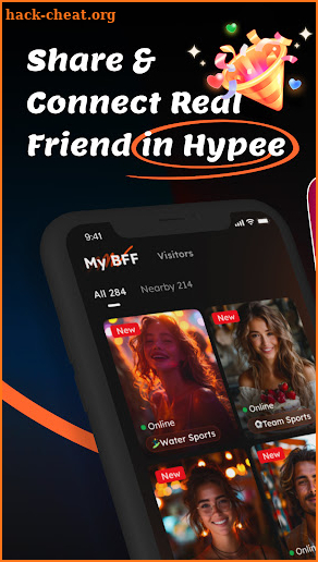 Hypee: Chat, Connect & Share screenshot