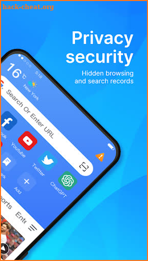 Hyper Browser-Fast & Private screenshot