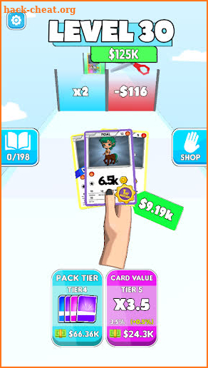 Hyper Cards Run screenshot