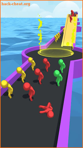 Hyper Color Match run 3D games screenshot