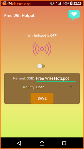 Hyper Portable Wifi Hotspot screenshot