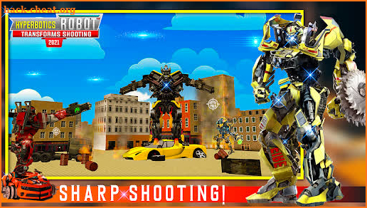 HyperBotic: Robot Car, Transforms, Robot Shooting screenshot